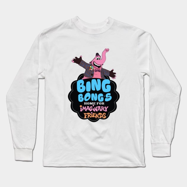 Imaginary Friends Long Sleeve T-Shirt by GarBear Designs